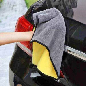 🚘 Double Layer Microfiber Cleaning Towel-30×30 cm