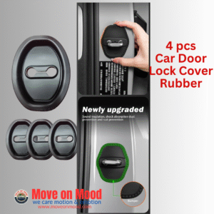 🚗 Silicone Door Lock Cover – Small Upgrade, Big Protection!