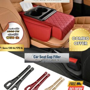 Arm Rest Storage Box + Car Seat Gap Filler Combo Offer!