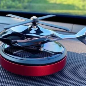 Solar Power Helicopter Aromatherapy Car Showpiece